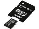 Transcend 32GB microSDHC Flash Card with Adapter Model TS32GUSDU1