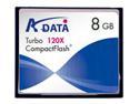 ADATA 8GB Compact Flash (CF) Flash Card Model 120x 8G