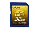 ADATA Turbo Series 32GB Secure Digital High-Capacity (SDHC) Flash Card Model TurboSD SDHC 32G