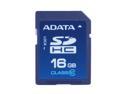 ADATA Turbo Series 16GB Secure Digital High-Capacity (SDHC) Flash Card Model ASDH16GCL10-R
