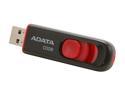 ADATA Classic Series C008 8GB Retractable USB 2.0 Flash Drive Model AC008-8G-RKD