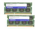 ADATA 8GB (2 x 4GB) 204-Pin DDR3 SO-DIMM DDR3L 1600 (PC3L 12800) Laptop Memory Model AXDS1600GC4G9-2