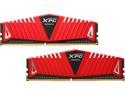 XPG Z1 8GB (2 x 4GB) DDR4 2400 (PC4 19200) Desktop Memory Model AX4U2400W4G16-DRZ