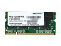 Patriot Signature 1GB 200-Pin DDR SO-DIMM DDR 333 (PC 2700) Laptop Memory Model PSD1G33316S