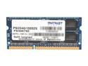 Patriot Signature 4GB 204-Pin DDR3 SO-DIMM DDR3 1333 (PC3 10600) Laptop Memory Model PSD34G13332S