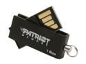 Patriot Swing 16GB USB 2.0 Flash Drive (Black) PSF16GSBUSB