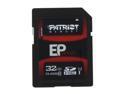 Patriot EP Series 32GB Class 10 Secure Digital High-Capacity (SDHC) Flash Card Model PEF32GSHC10233