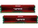 Patriot Viper 3 Low Profile Red 8GB (2 x 4GB) DDR3 2133 (PC3 17000) Desktop Memory Model PVL38G213C1KR
