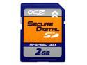 OCZ Speed 150X 2GB Secure Digital (SD) Flash Card Model OCZSD150-2GB