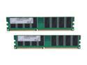 G.SKILL Value 2GB (2 x 1GB) 184-Pin DDR SDRAM DDR 400 (PC 3200) Desktop Memory Model F1-3200PHU2-2GBNT