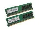 G.SKILL 2GB (2 x 1GB) DDR2 533 (PC2 4200) Dual Channel Kit System Memory Model F2-4200PHU2-2GBNT
