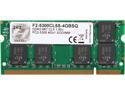 G.SKILL 4GB 200-Pin DDR2 SO-DIMM DDR2 667 (PC2 5300) Laptop Memory Model F2-5300CL5S-4GBSQ