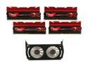 G.SKILL TridentX Series 16GB (4 x 4GB) DDR3 2666 (PC3 21300) Desktop Memory Model F3-2666C11Q-16GTXD