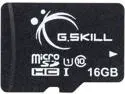 G.Skill 16GB microSDHC UHS-I/U1 Class 10 Memory Card without Adapter (FF-TSDG16GN-C10)
