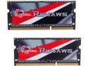 G.SKILL Ripjaws Series 16GB (2 x 8GB) 204-Pin DDR3 SO-DIMM DDR3L 1866 (PC3L 14900) Laptop Memory Model F3-1866C11D-16GRSL