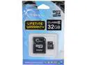 G.SKILL 32GB MicroSD Flash Card w/ SD Adapter Model FF-TSDG32GA-C6P