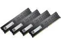 G.SKILL Value 16GB (4 x 4GB) DDR4 2400 (PC4 19200) Desktop Memory Model F4-2400C15Q-16GNT