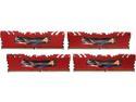 G.SKILL Ripjaws 4 Series 16GB (4 x 4GB) DDR4 3000 (PC4 24000) Desktop Memory Model F4-3000C15Q-16GRR