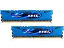 G.SKILL Ares Series 16GB (2 x 8GB) 240-Pin PC RAM DDR3 1600 (PC3 12800) Low Profile Extreme Performance Memory Model F3-1600C9D-16GAB