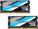 G.SKILL Ripjaws Series 32GB (2 x 16GB) 260-Pin DDR4 SO-DIMM DDR4 2400 (PC4 19200) Laptop Memory Model F4-2400C16D-32GRS