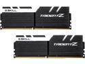 G.SKILL TridentZ Series 32GB (2 x 16GB) 288-Pin PC RAM DDR4 3200 (PC4 25600) Intel XMP 2.0 Desktop Memory Model F4-3200C16D-32GTZKW