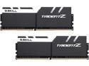 G.SKILL TridentZ Series 16GB (2 x 8GB) DDR4 4133 (PC4 33000) Memory (Desktop Memory) Model F4-4133C19D-16GTZKWC