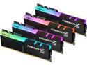 G.SKILL TridentZ RGB Series 64GB (4 x 16GB) 288-Pin PC RAM DDR4 3200 (PC4 25600) Desktop Memory Model F4-3200C14Q-64GTZR