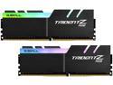 G.SKILL Trident Z RGB (For AMD) 16GB (2 x 8GB) DDR4 2933 (PC4 23400) Desktop Memory Model F4-2933C16D-16GTZRX