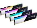G.SKILL Trident Z Neo (For AMD Ryzen) Series 32GB (4 x 8GB) 288-Pin RGB DDR4 SDRAM DDR4 3200 (PC4 25600) Desktop Memory Model F4-3200C16Q-32GTZN