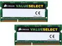 CORSAIR ValueSelect 8GB (2 x 4GB) 204-Pin DDR3 SO-DIMM DDR3 1066 (PC3 8500) Laptop Memory Model CM3X8GSDKIT1066