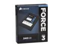 Corsair Force Series 3 2.5" 240GB SATA III Internal Solid State Drive (SSD) CSSD-F240GB3-BK