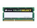 CORSAIR ValueSelect 8GB 204-Pin DDR3 SO-DIMM DDR3 1333 (PC3 10600) Laptop Memory Model CMSO8GX3M1A1333C9