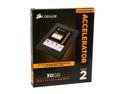 Corsair Accelerator Series 2.5" 30GB SATA II Internal Solid State Drive (SSD) CSSD-C30GB