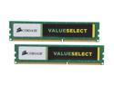 CORSAIR ValueSelect 16GB (2 x 8GB) DDR3 1333 (PC3 10600) Desktop Memory Model CMV16GX3M2A1333C9