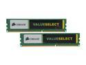 CORSAIR ValueSelect 8GB (2 x 4GB) DDR3 1600 (PC3 12800) Desktop Memory Model CMV8GX3M2A1600C11