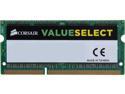 CORSAIR ValueSelect 8GB 204-Pin DDR3 SO-DIMM DDR3L 1333 (PC3L 10600) Laptop Memory Model CMSO8GX3M1C1333C9