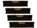 CORSAIR Vengeance LPX 16GB (4 x 4GB) DDR4 2666 (PC4 21300) Desktop Memory Model CMK16GX4M4A2666C15