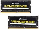 CORSAIR Vengeance 32GB (2 x 16GB) 260-Pin DDR4 SO-DIMM DDR4 2666 (PC4 21300) Laptop Memory Model CMSX32GX4M2A2666C18