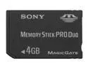 SONY 4GB Memory Stick Pro Duo (MS Pro Duo) Flash Card Model MSX-M4GS