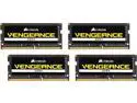 CORSAIR Vengeance 32GB (4 x 8GB) 260-Pin DDR4 SO-DIMM DDR4 4000 (PC4 32000) Laptop Memory Model CMSX32GX4M4X4000C19