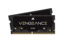 CORSAIR Vengeance 16GB (2 x 8GB) 260-Pin DDR4 SO-DIMM DDR4 3200 (PC4 25600) Laptop Memory Model CMSX16GX4M2A3200C22