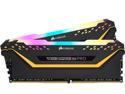 CORSAIR Vengeance RGB Pro 32GB (2 x 16GB) 288-Pin PC RAM DDR4 3200 (PC4 25600) Desktop Memory - TUF Gaming Edition Model CMW32GX4M2E3200C16-TUF