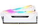 CORSAIR Vengeance RGB Pro 32GB (2 x 16GB) 288-Pin PC RAM DDR4 3200 (PC4 25600) Desktop Memory Model CMW32GX4M2E3200C16W