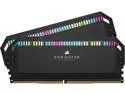CORSAIR Dominator Platinum RGB 64GB (2 x 32GB) 288-Pin PC RAM DDR5 5200 (PC5 41600) Desktop Memory Model CMT64GX5M2B5200C40