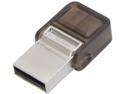 Kingston DataTraveler microDuo 16GB Micro USB OTG Flash Drive Model DTDUO/16GB