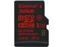 Kingston 32GB MicroSDXC UHS-I/U3 Class 10 Memory Card, Speed Up to 90 MB/s (SDCA3/32GBSP)