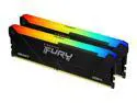 Kingston FURY Beast RGB 16GB (2 x 8GB) 288-Pin PC RAM DDR5 6000 (PC5 48000) Memory (Notebook Memory) Model KF560C40BBAK2-16