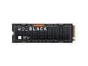 WD_BLACK 2TB SN850X NVMe Internal Gaming SSD Solid State Drive with Heatsink - Works with Playstation 5, Gen4 PCIe, M.2 2280, Up to 7,300 MB/s - WDS200T2XHE