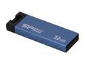 Silicon Power Touch 835 32GB Waterproof USB 2.0 Flash Drive (Blue) Model SP032GBUF2835V1B