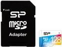 Silicon Power 128GB up to 75 MB/s MicroSDXC UHS-1 Class10, Elite Flash Memory Card with Adaptor